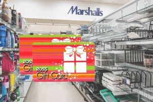 Can I use ross Gift card at Marshalls